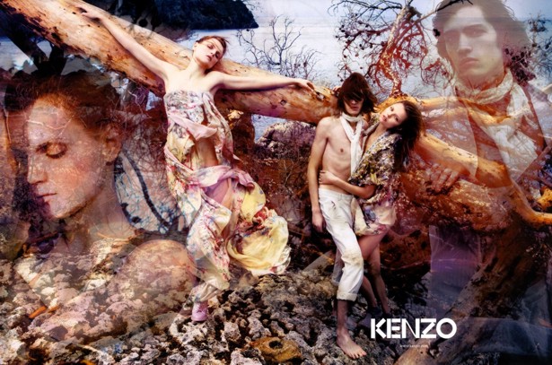 kenzo spring campaign buero 1 MARIO SORRENTI spring 2009 Os 40 anos da Kenzo celebrados em Paris, mas sem o Kenzo...