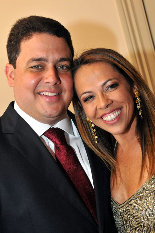 OAB-DSC_5472   O casal  Felipe Santa Cruz  e Daniela Gusmão