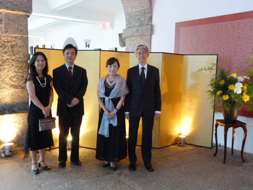Japão-Consul-Geral Takase Consulesa Takase Consul Kimura Kimura[1]