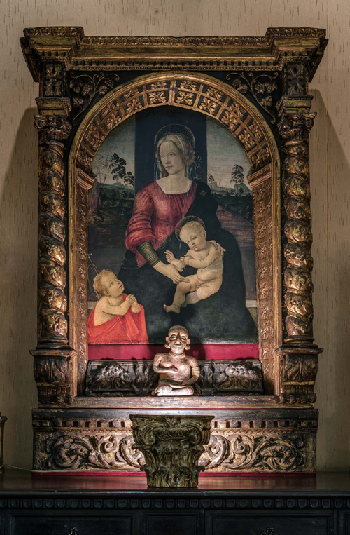 Rosangela Rennó - Madonna Menino e São João Batista - Sandro Botticelli e Estatueta Feminina Pré-Colombiana - México