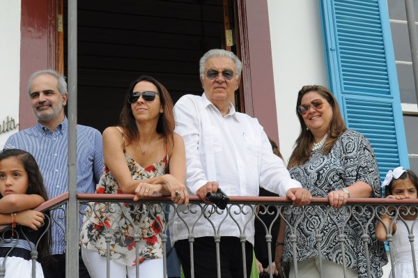 Ricardo Botelho, sua mulher Cota, Ivan Botelho e Suzana Portela