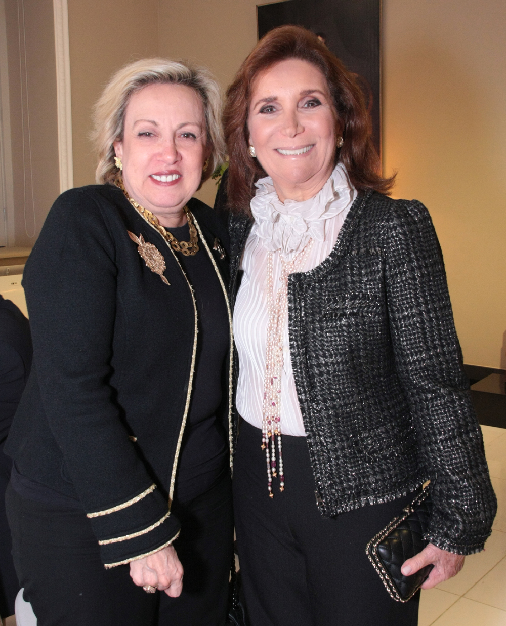Maria Celia Moraes e Ruth Niskier