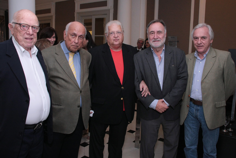 Roberto Boclin, José Pinho, Carlos Serpa, Paulo Alcantara Gomes e José Dias
