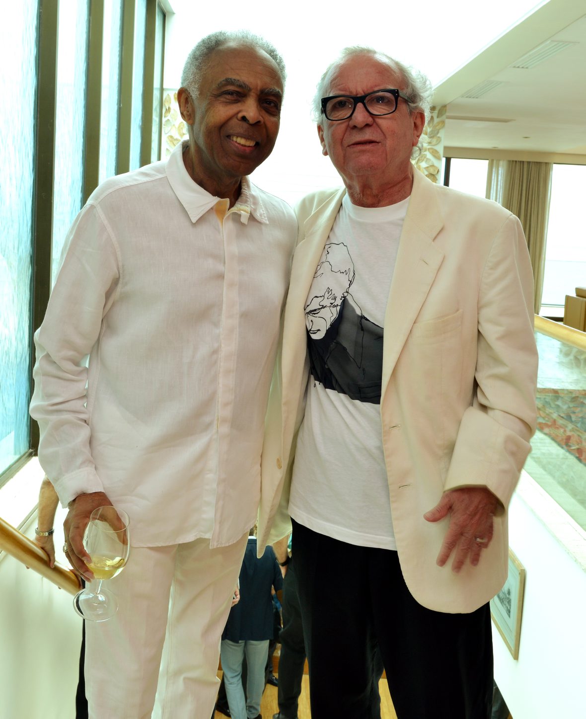 boniDSC_3002 Gilberto Gil e Washington Olivetto - Aniversário 80 Anos BONI - Novembro 2015 - Foto CRISTINA GRANATO