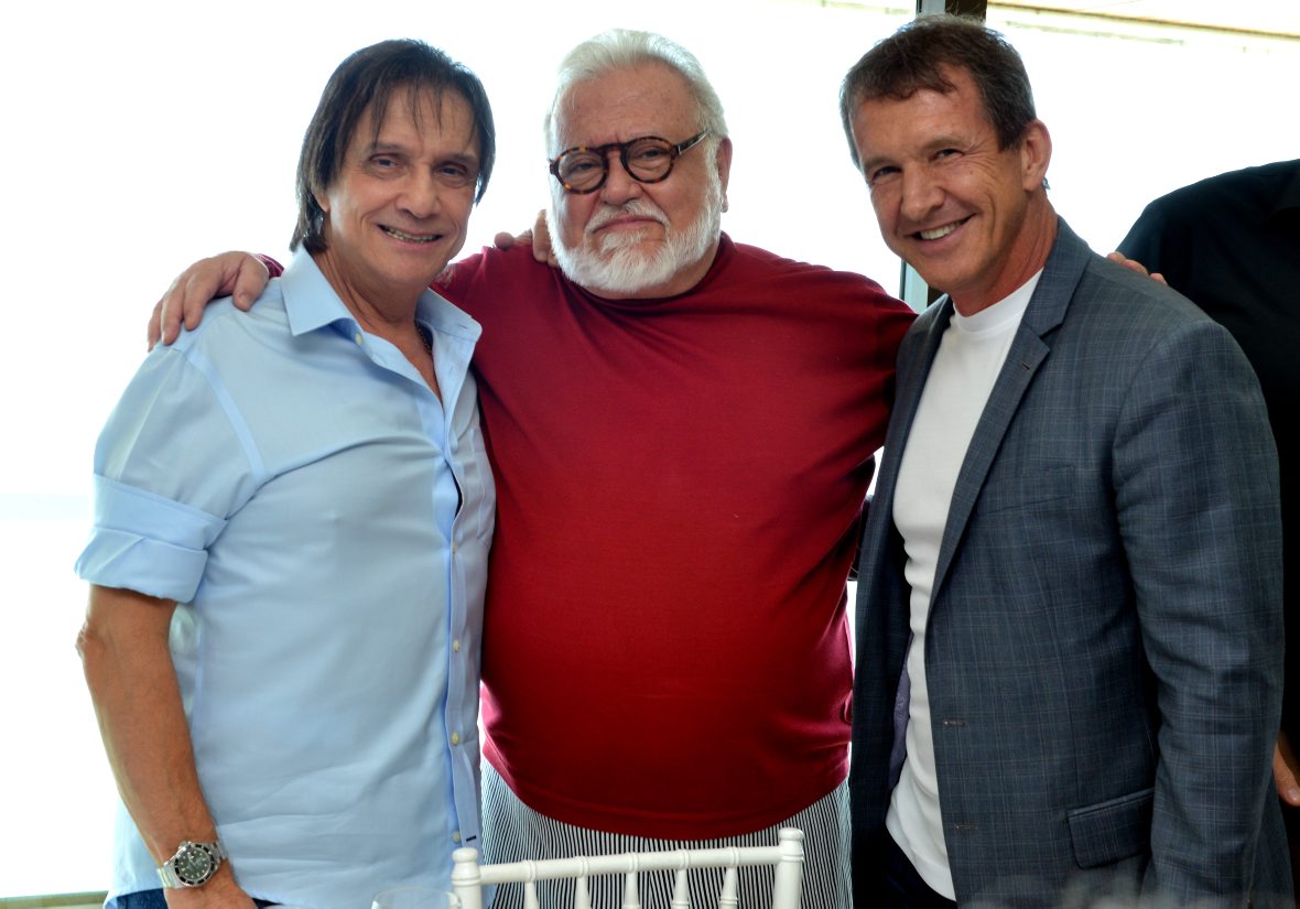 boniDSC_3038 Roberto Carlos , Ricardo Amaral e Dody Sirena - Aniversário 80 Anos BONI - Novembro 2015 - Foto CRISTINA GRANATO